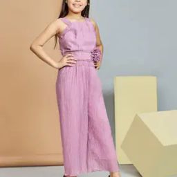 Girls Embellished Pants & Top Set-image-2
