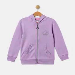 Embellished Hooded Jacket with Inserted Pockets-image-3