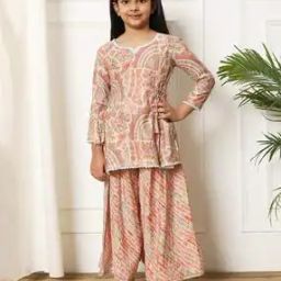 Girl Kurta with Bottomwear-image-3