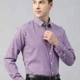 Men Checked Slim Fit Shirt-image-48