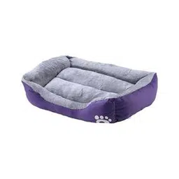 Quilted Rectangular Pet Bed-5