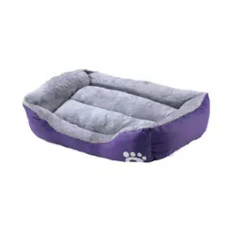 Quilted Rectangular Pet Bed-9
