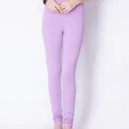 Textured Leggings with Elasticated Waistband-image-33