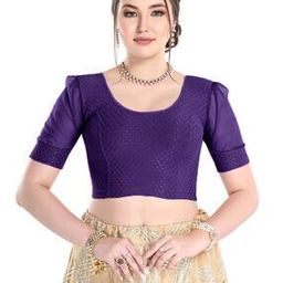 Women Embellished Round Neck Blouse-29