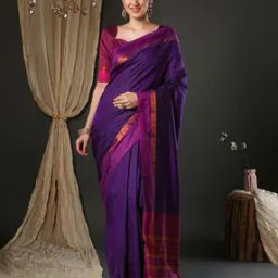 Women Embroidered Design Traditional Saree-picture-21
