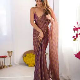 Women Floral Design Zari Cotton Saree-picture-42