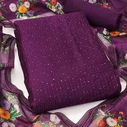 Self-design Unstitched Dress Material-image-55