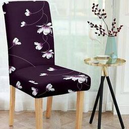 Floral Print Slip-on Chair Covers-image-78
