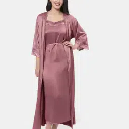Non-Padded Non-Wired Full Sleeves Bridal Robe-picture-12