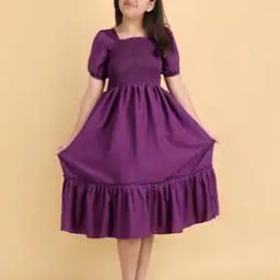 Girls Fit and Flare Dress-image-25
