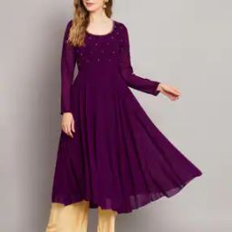 Embroidered Anarkali Kurta-image-47