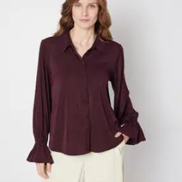 Striped Spread-Collar Shirt-image-13