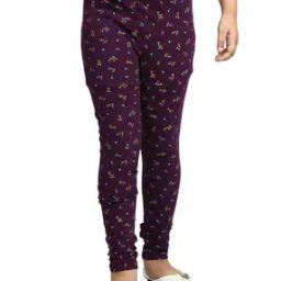  Girls Cotton Printed Soft and Comfortable Leggings-image-5