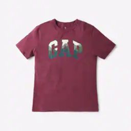 Logo Print Slim Fit Crew-Neck T-Shirt-image-93