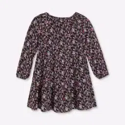 gap kids Floral Print A-Line Dress-picture-8