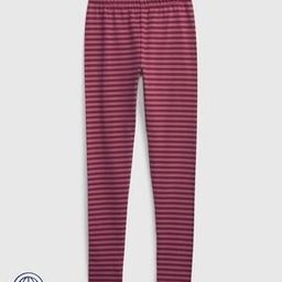 Striped Leggings with Elasticated Waist-image-40