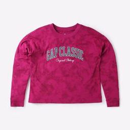gap kids Tie & Dye Print Round-Neck T-Shirt-picture-7