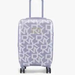 Unisex Deco Signature Hard Trolley Bag - Cabin-image-9