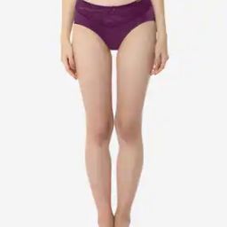 Three-Fourth Coverage Mid-Rise Elegant Lace Hipster Panty - PAN101201-picture-7