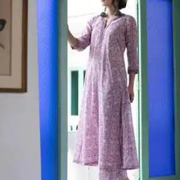 Women Floral Print A-Line Kurta Set-picture-38