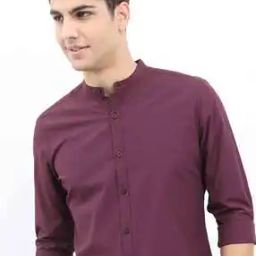 Men Slim Fit Shirt-image-2