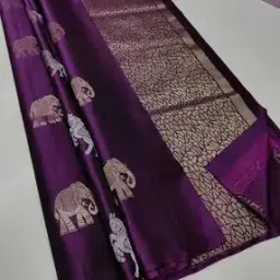 Printed Saree with Contrast Border-picture-10