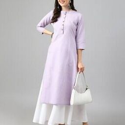Women Striped Straight Kurta-image-55