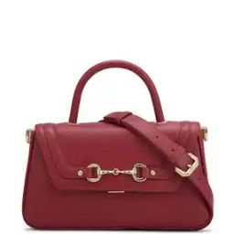 Women Leather Textured Satchel-image-34