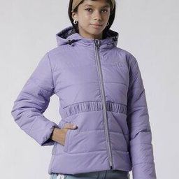 Puffer Hooded Jacket with Insert Pockets-image-99