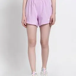 adidas Women Pacer Woven High-Rise Knit Shorts-picture-13
