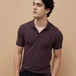 Men Regular Fit Polo T-Shirt with Logo Embroidery-image-32