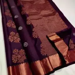 revangi Women Kanjivaram Soft Silk Sarees With Blouse Piece-picture-44