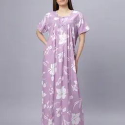 Women Floral Nightgown-picture-21