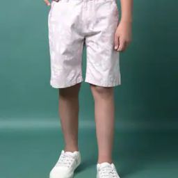 Boys Slim Fit Mid-Rise Shorts-image-75