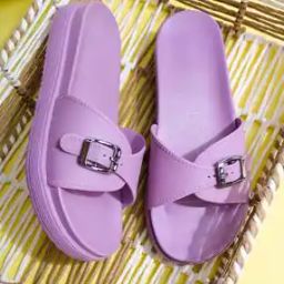 Women Slip-On Flat Sandals with Round Toes-image-107