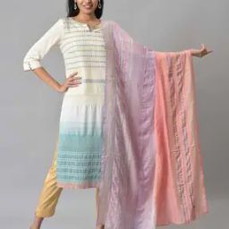 Women Striped Dupatta-35