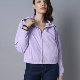 Women Zip-Front Hooded Running Jacket with Insert Pocket-picture-13