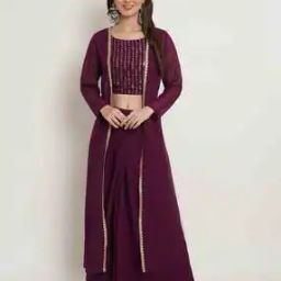 Women Embellished Skirt-Suit Set-picture-50