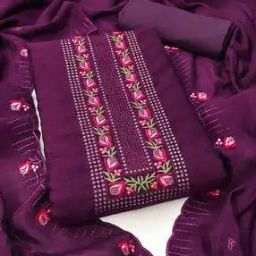 Women Floral Unstitched Dress Material-image-21
