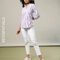 Women Paisley Print Relaxed Fit Top-image-72