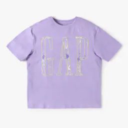 Girls Brand Print Relaxed Fit Round-Neck T-Shirt-picture-51