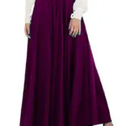 Women Flared Maxi Length Skirt-picture-28