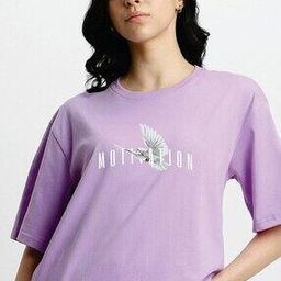 Women Graphic Print Round-Neck T-Shirt-11