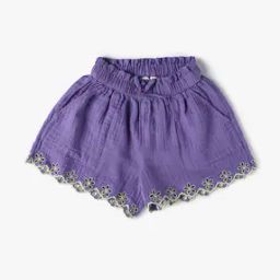 Girls Embroidered Mid Rise Pull-on Shorts-picture-30