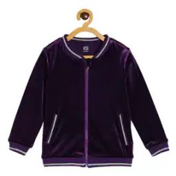 Zip-Front Bomber Jacket with Zipper Pockets-0