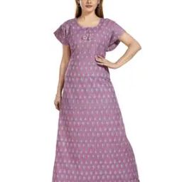 Women Paisley Print Nightgown-picture-20