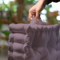 Pack of 2 Quilted Cushion with Handle 16" x 16"-31