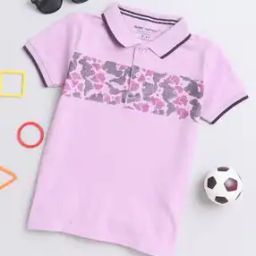Boys Embroidered Polo T-Shirt-image-2