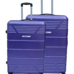 Pack of 2 Hard Body Trolley Bags with Number Lock-20
