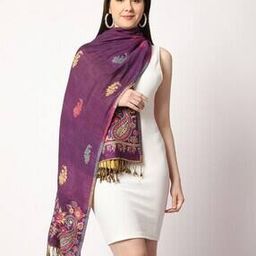 Viscose Paisley Stole-image-22